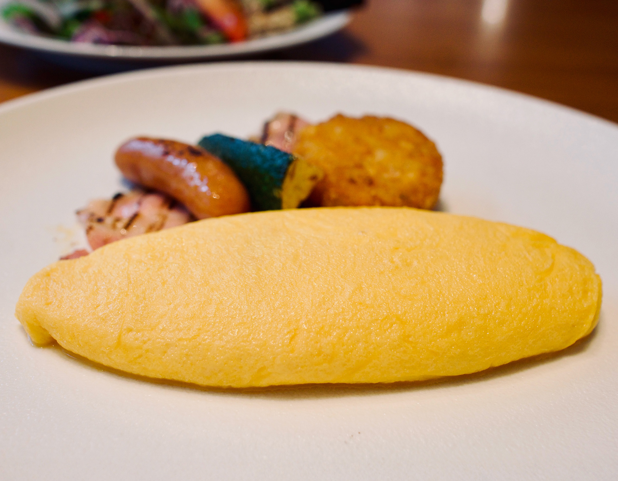 「朝食のオムレツ」